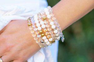 example of product photography bracelets on wrist